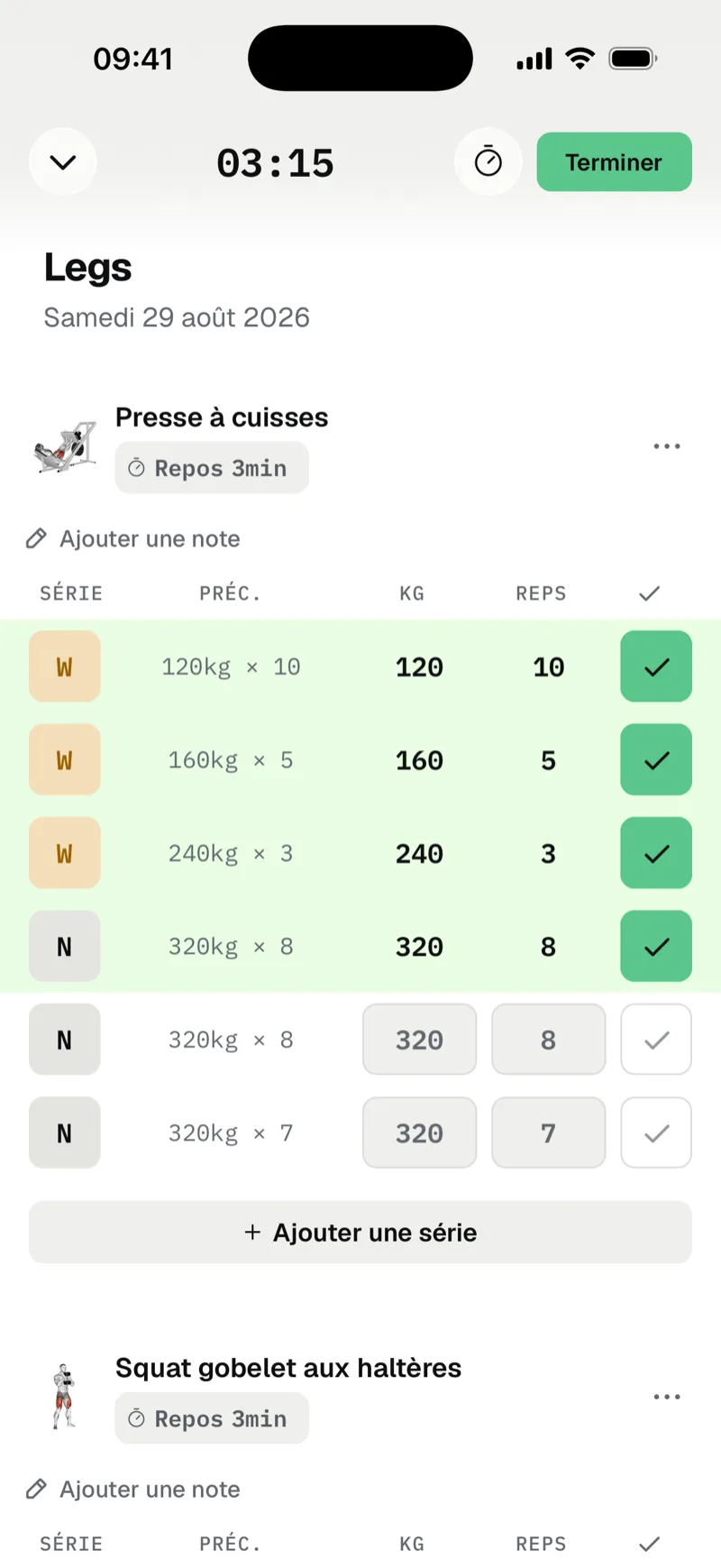 Aperçu de l'app Musku